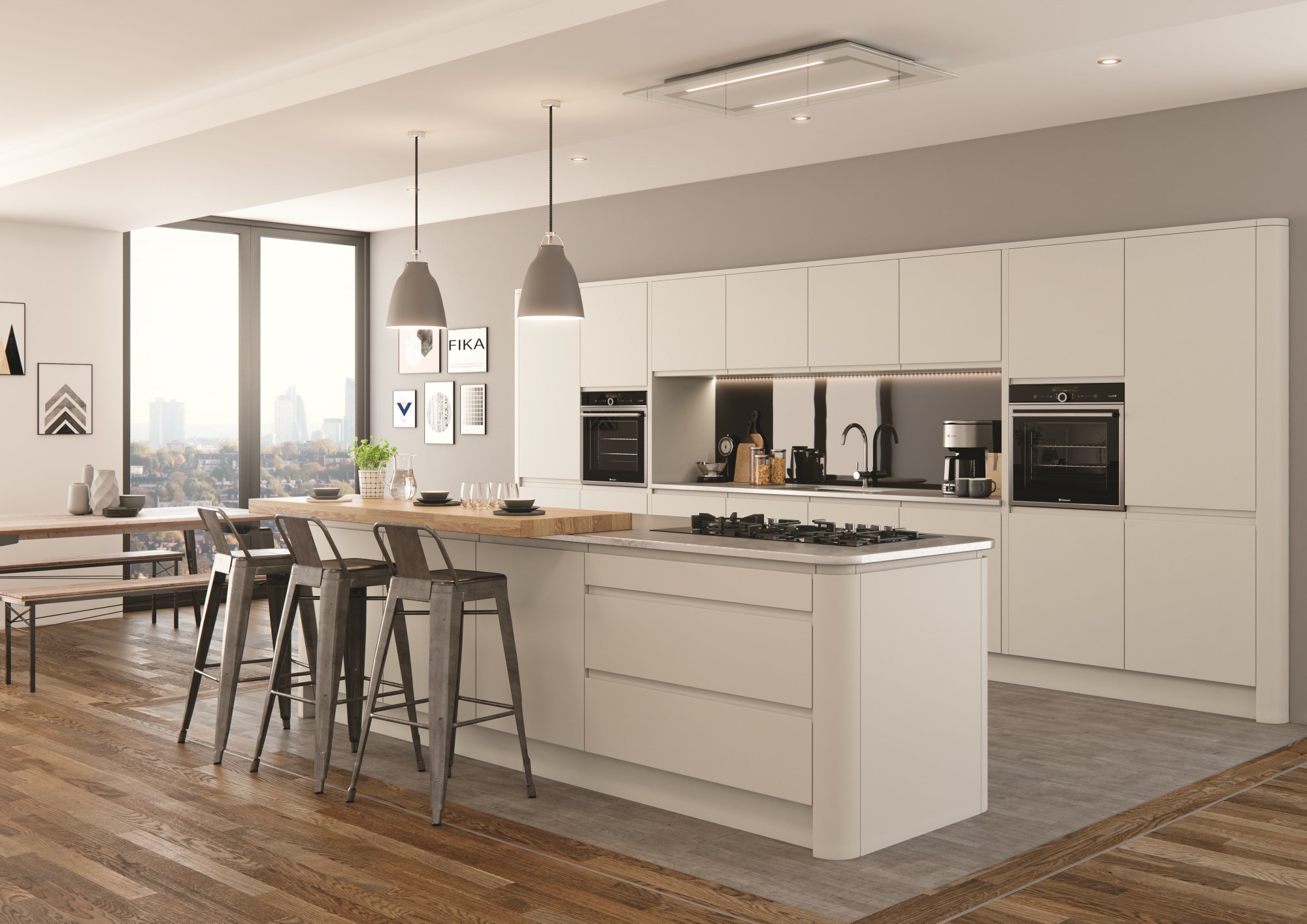Strada Matte Painted Porcelain